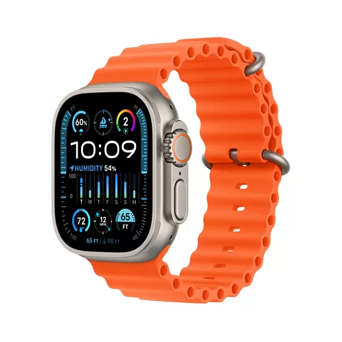Часы Apple Watch Ultra 2 (2024) GPS + Cellular 49mm, Black Titanium Case, Milano Loop (Black Titanium) M